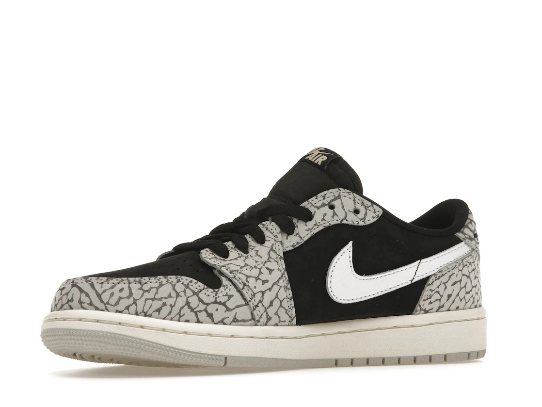 Vue 16 de Jordan 1 Retro Low OG Black Cement 