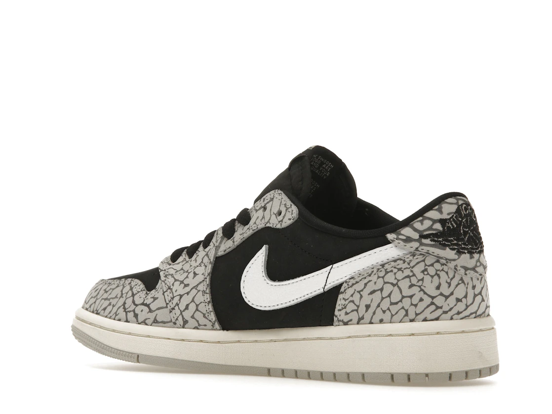 Vue 23 de Jordan 1 Retro Low OG Black Cement 