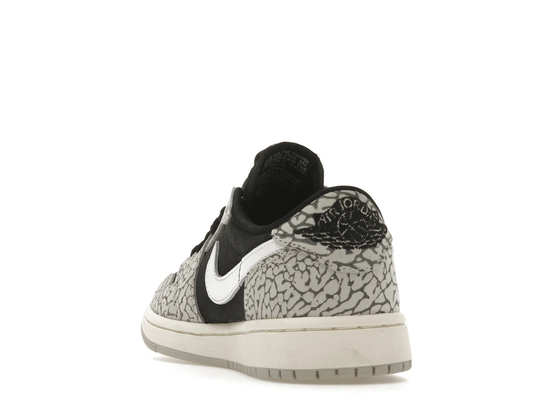 Vue 26 de Jordan 1 Retro Low OG Black Cement 