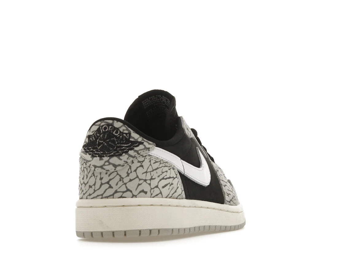 Vue 30 de Jordan 1 Retro Low OG Black Cement 