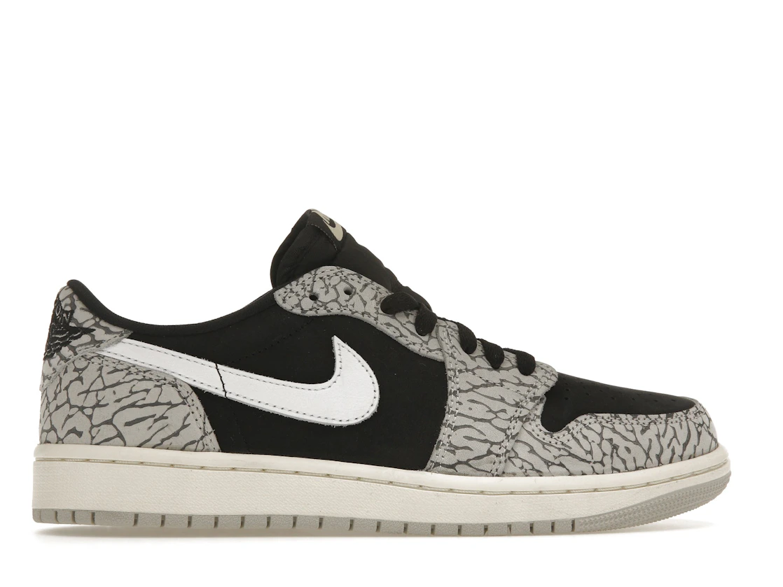 Vue 36 de Jordan 1 Retro Low OG Black Cement 
