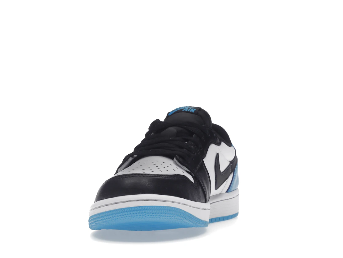 Vue 12 de Jordan 1 Retro Low OG Black Dark Powder Blue