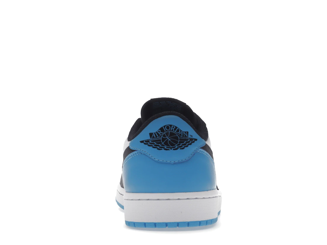 Vue 28 de Jordan 1 Retro Low OG Black Dark Powder Blue