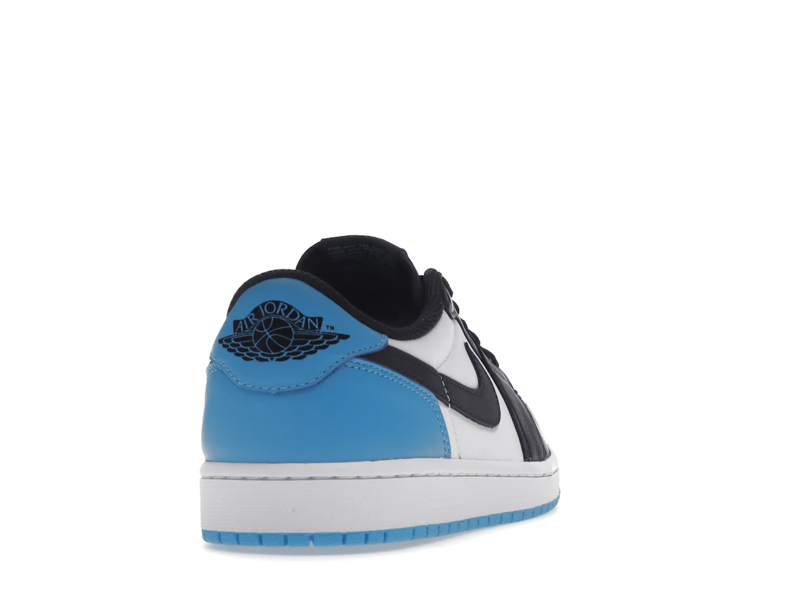Vue 30 de Jordan 1 Retro Low OG Black Dark Powder Blue