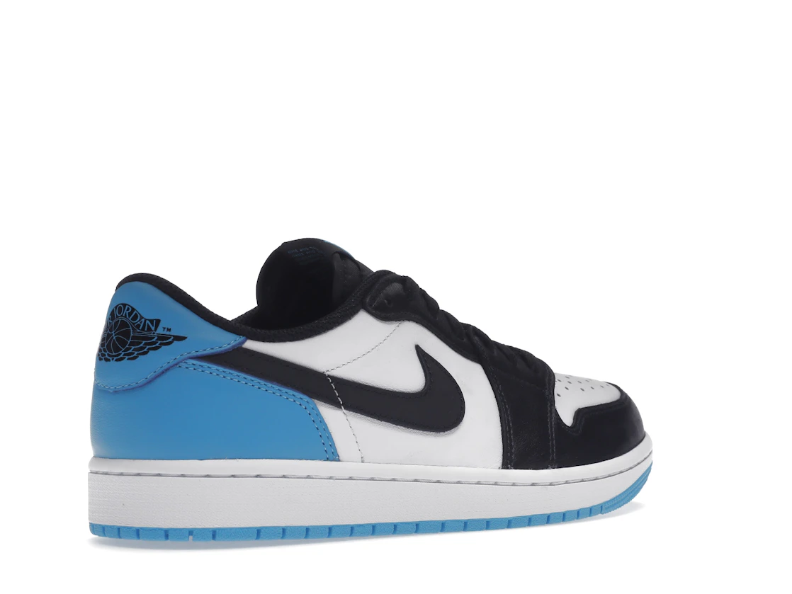 Vue 33 de Jordan 1 Retro Low OG Black Dark Powder Blue