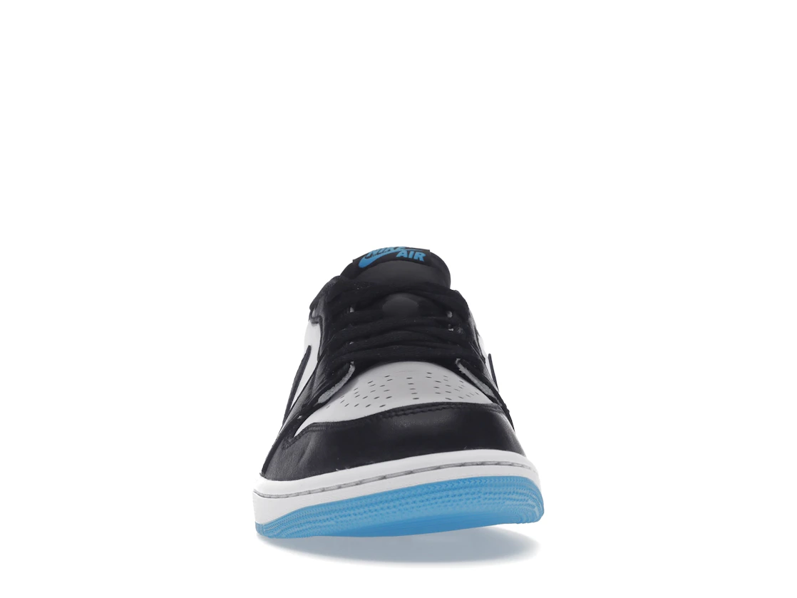 Vue 10 de Jordan 1 Retro Low OG Black Dark Powder Blue
