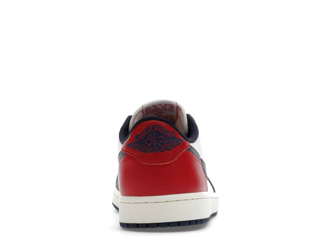 Vue 28 de Jordan 1 Retro Low OG Howard University