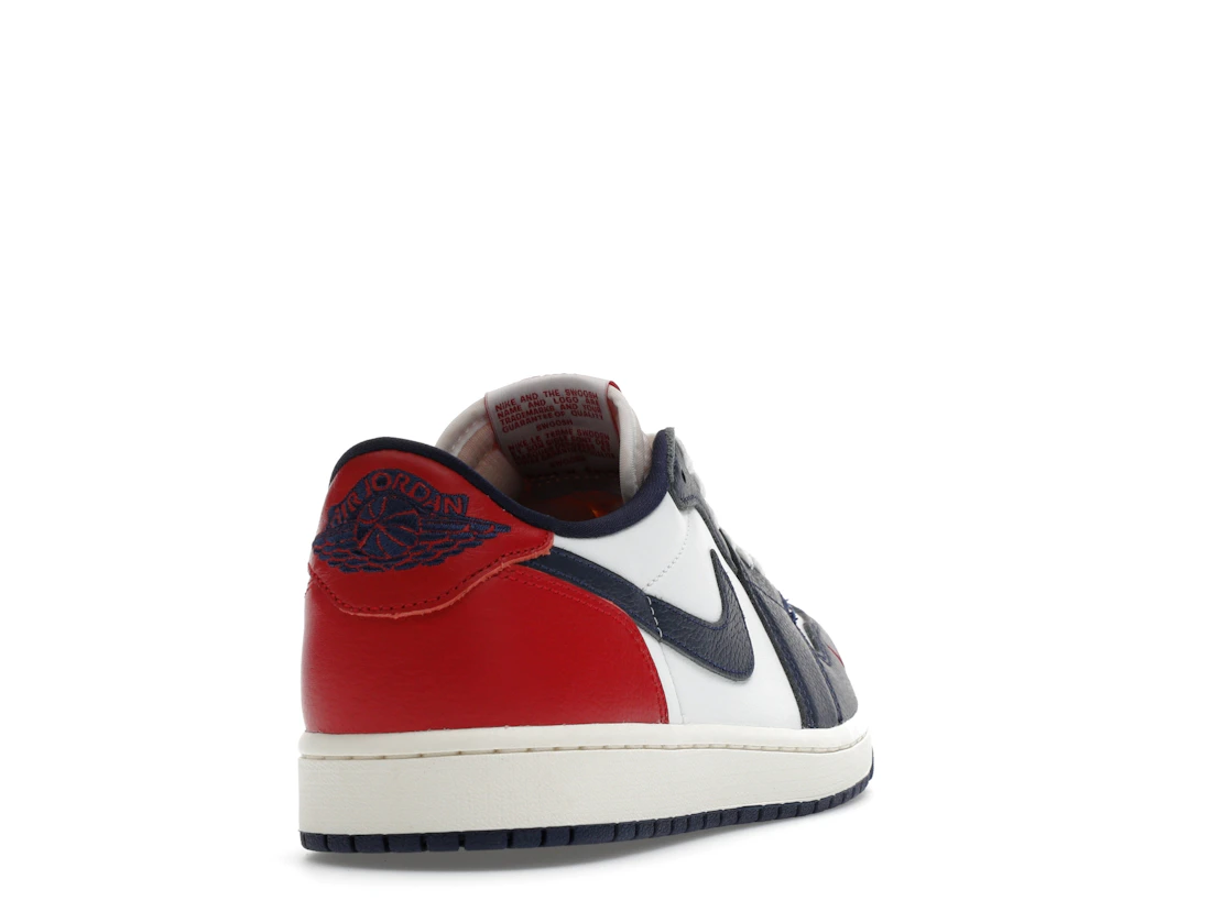 Vue 30 de Jordan 1 Retro Low OG Howard University