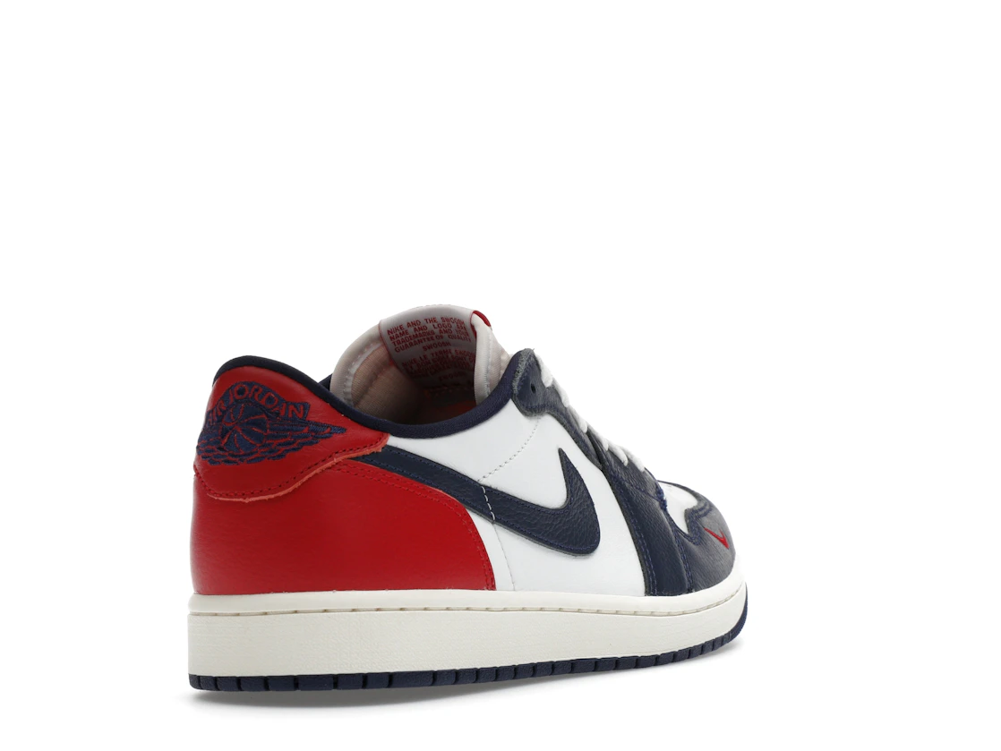 Vue 31 de Jordan 1 Retro Low OG Howard University