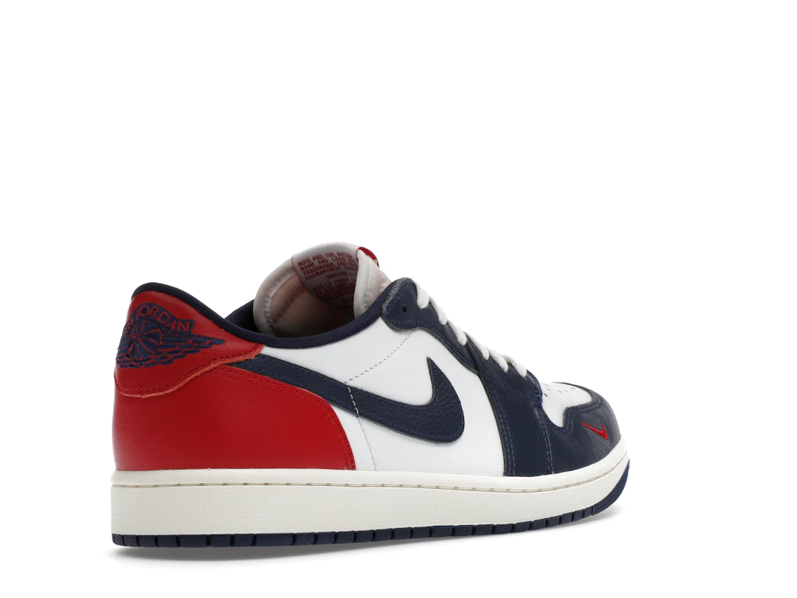 Vue 32 de Jordan 1 Retro Low OG Howard University