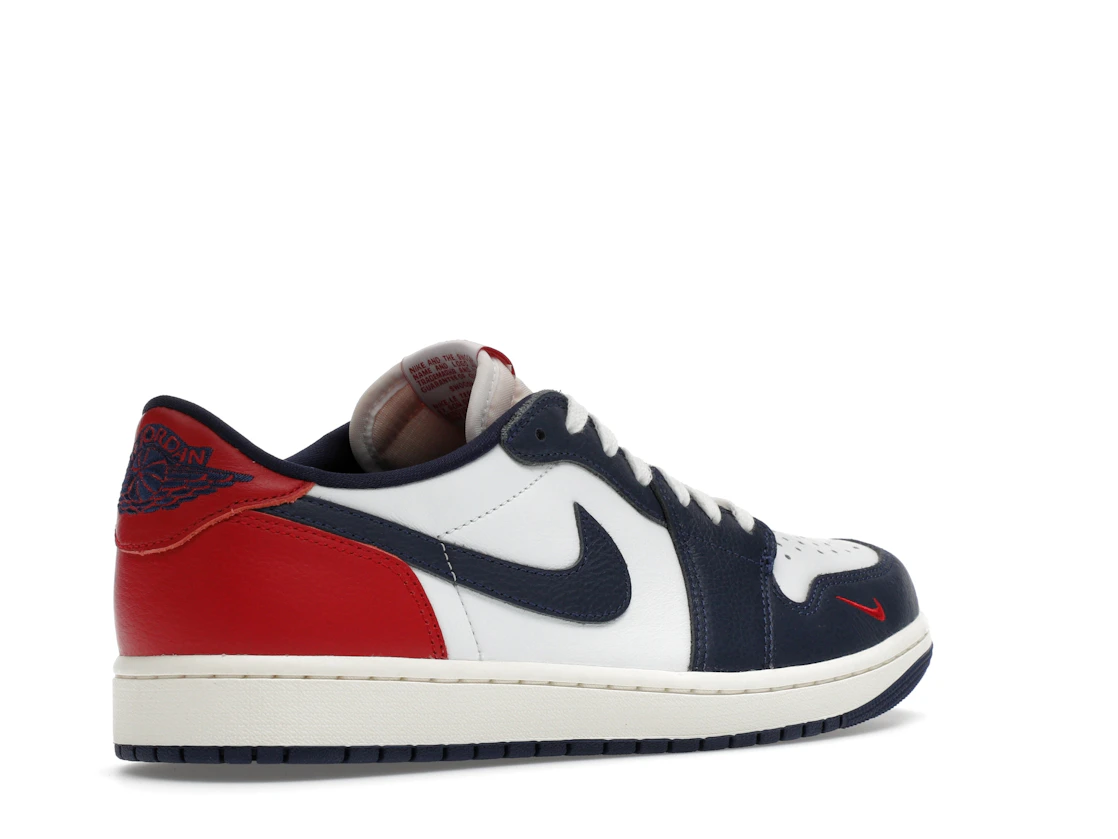 Vue 33 de Jordan 1 Retro Low OG Howard University