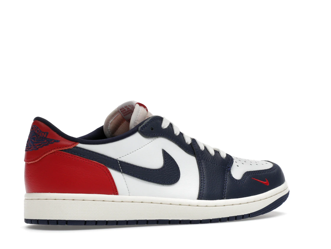Vue 34 de Jordan 1 Retro Low OG Howard University