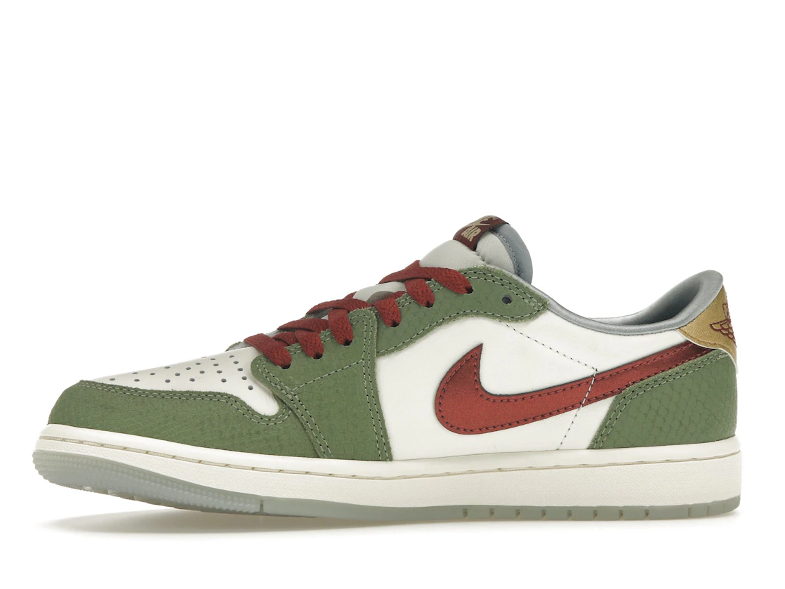 Vue 18 de Jordan 1 Retro Low OG Year of the Dragon (2024)