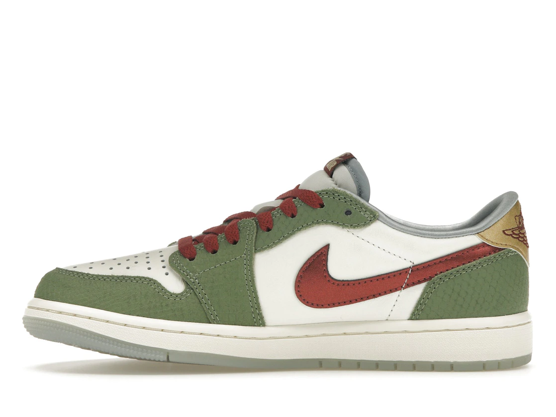 Vue 19 de Jordan 1 Retro Low OG Year of the Dragon (2024)