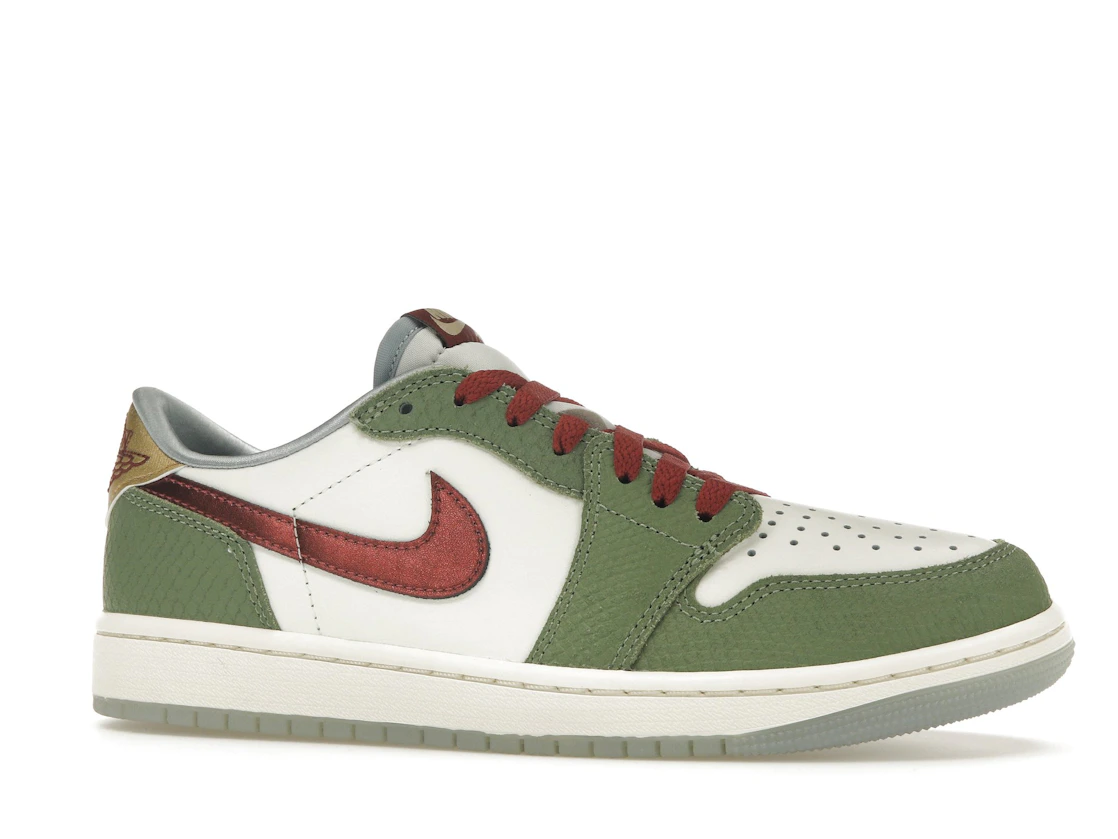 Vue 3 de Jordan 1 Retro Low OG Year of the Dragon (2024)