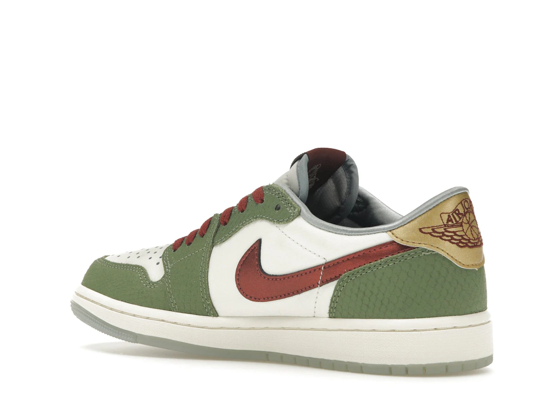 Vue 23 de Jordan 1 Retro Low OG Year of the Dragon (2024)