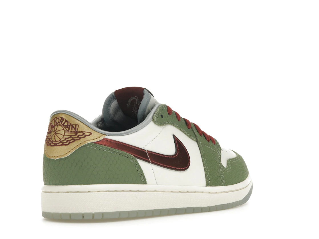 Vue 32 de Jordan 1 Retro Low OG Year of the Dragon (2024)