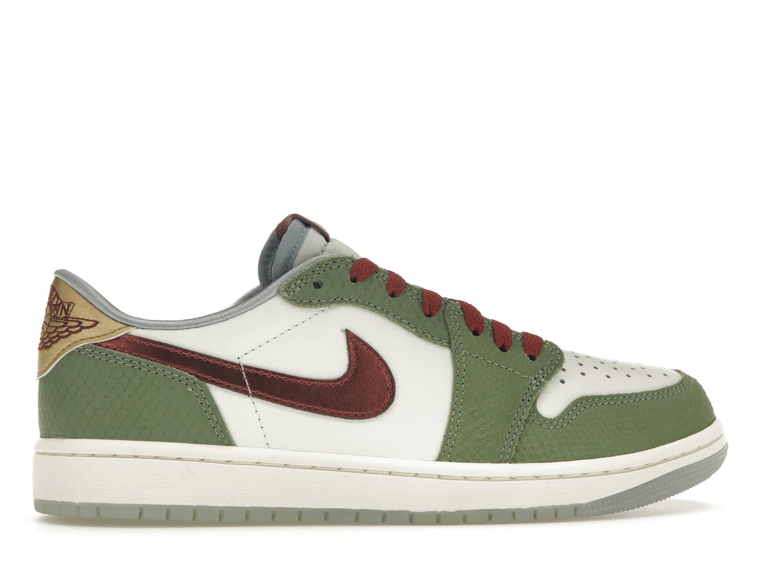 Vue 36 de Jordan 1 Retro Low OG Year of the Dragon (2024)
