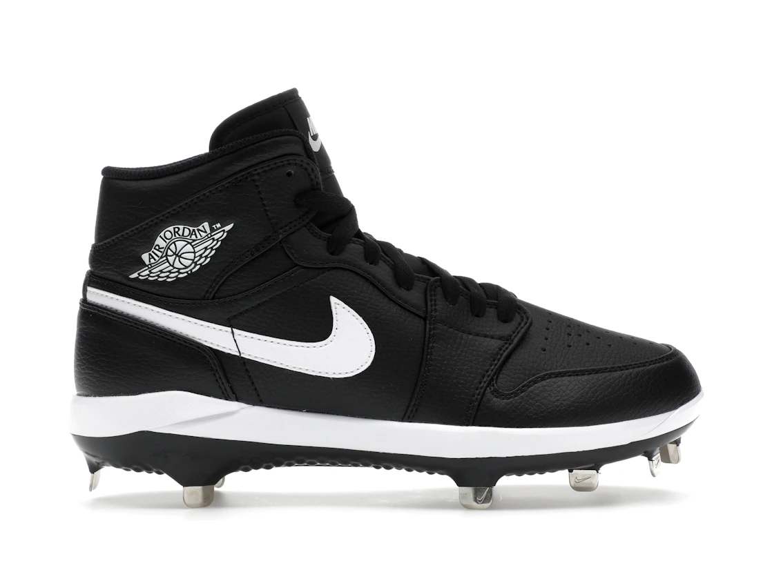 Vue 1 de Jordan 1 Retro Metal Black White (2023)