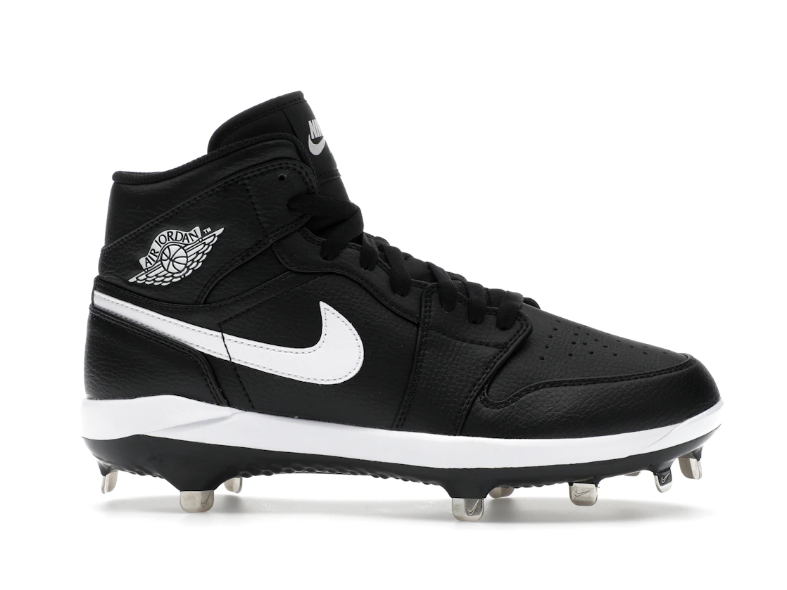 Vue 2 de Jordan 1 Retro Metal Black White (2023)