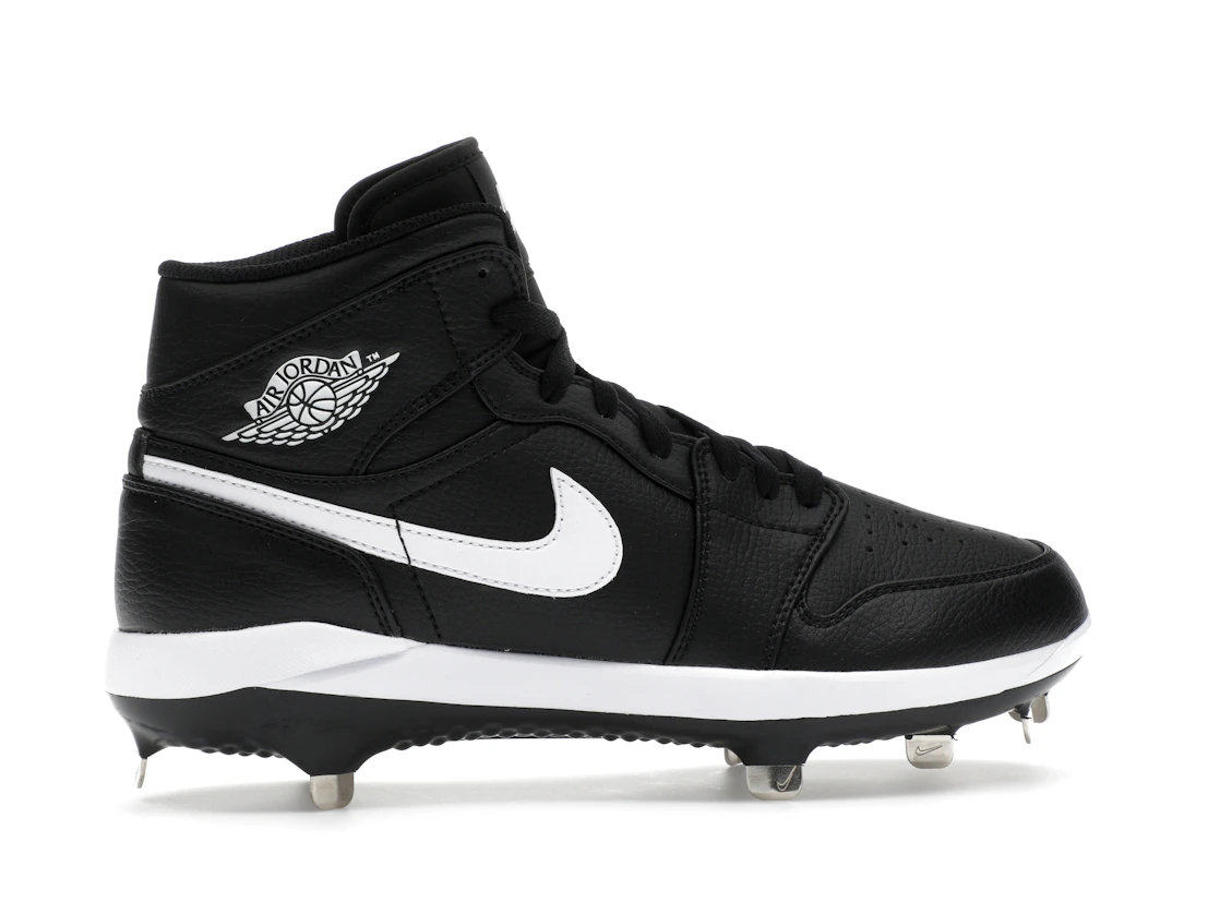 Vue 36 de Jordan 1 Retro Metal Black White (2023)