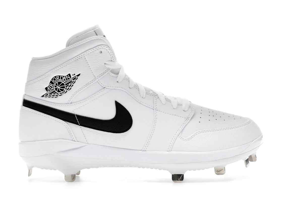 Vue 1 de Jordan 1 Retro Metal White Black