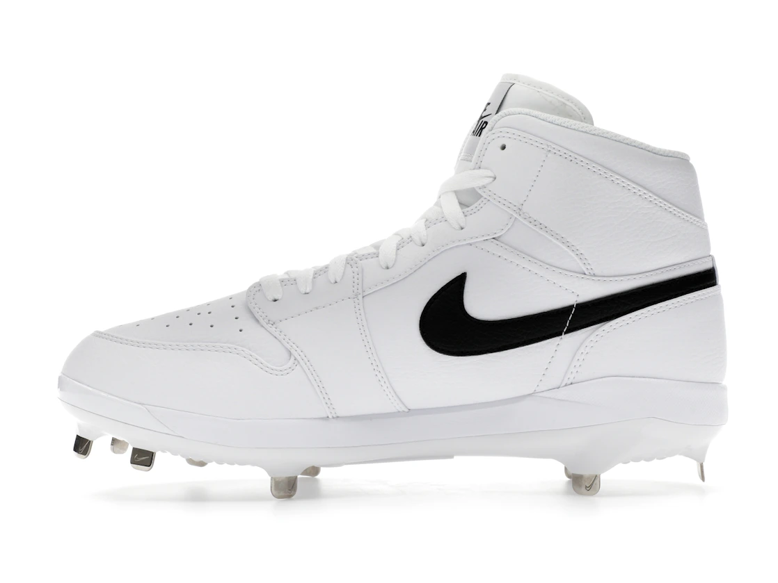 Vue 19 de Jordan 1 Retro Metal White Black