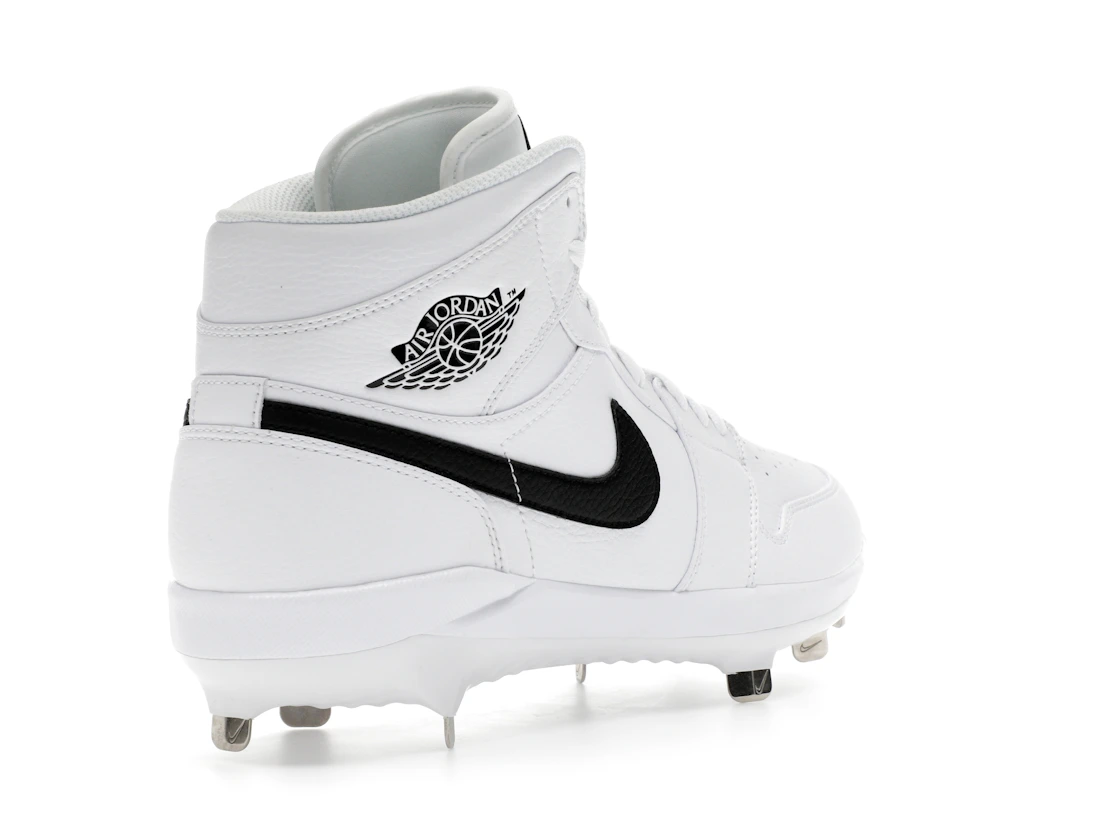 Vue 32 de Jordan 1 Retro Metal White Black