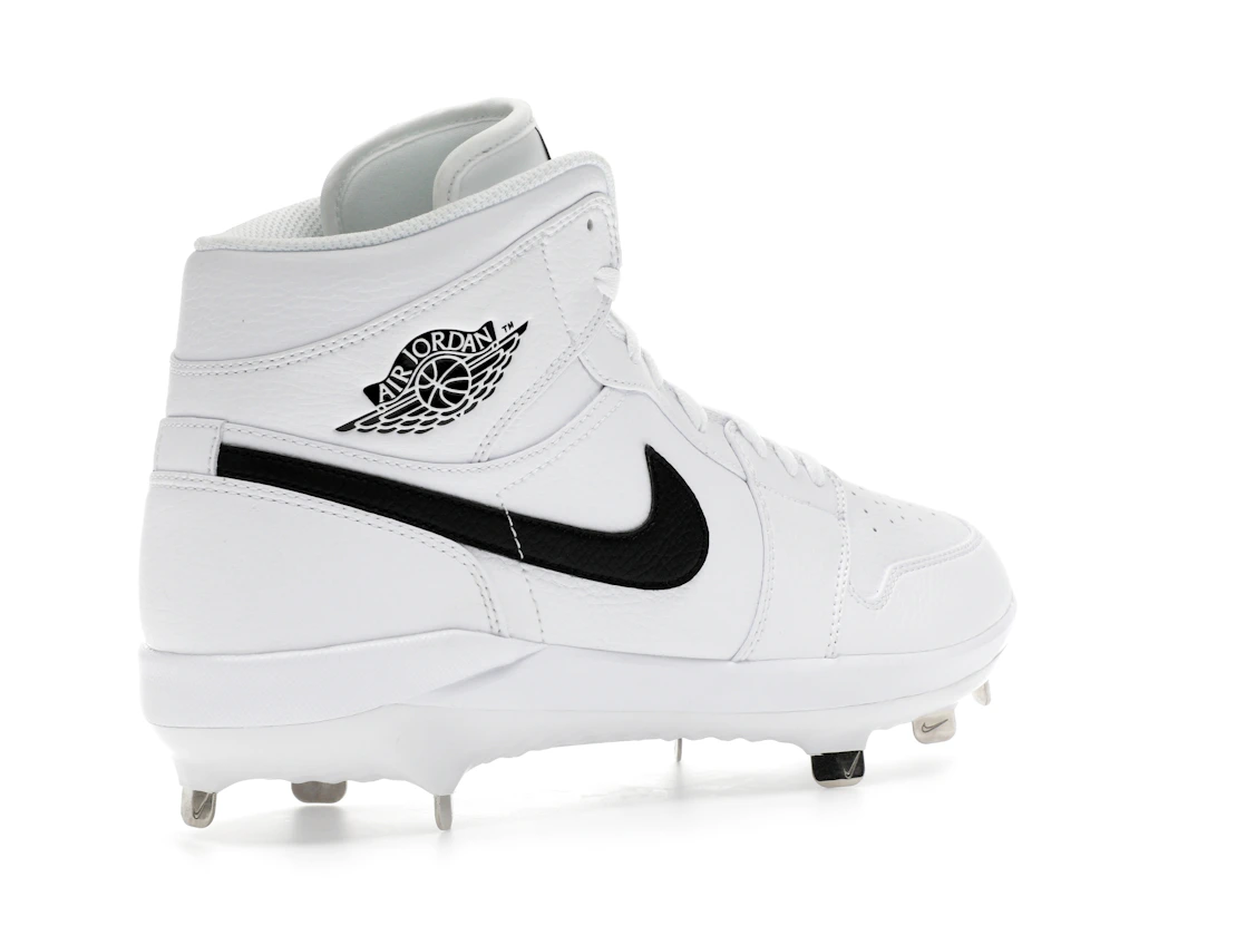 Vue 33 de Jordan 1 Retro Metal White Black