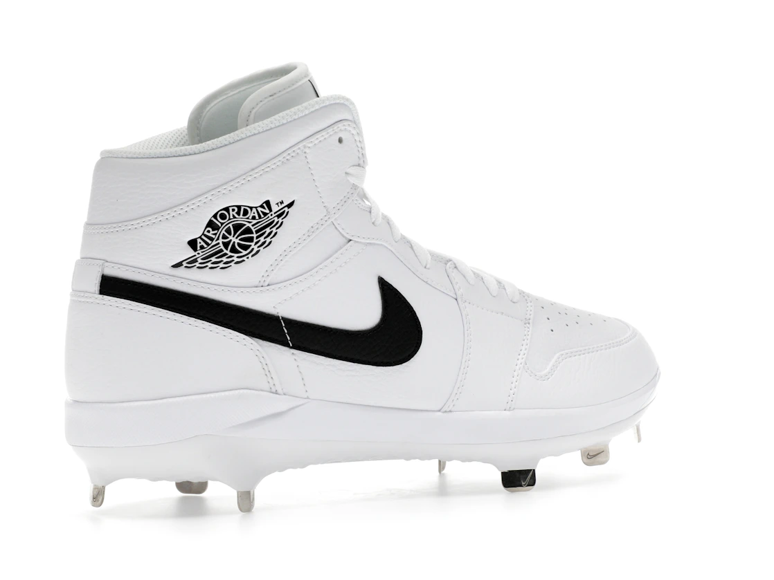 Vue 34 de Jordan 1 Retro Metal White Black