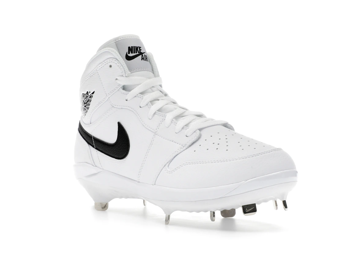 Vue 6 de Jordan 1 Retro Metal White Black