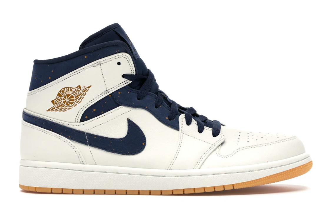 Vue 1 de Jordan 1 Retro Mid Jeter