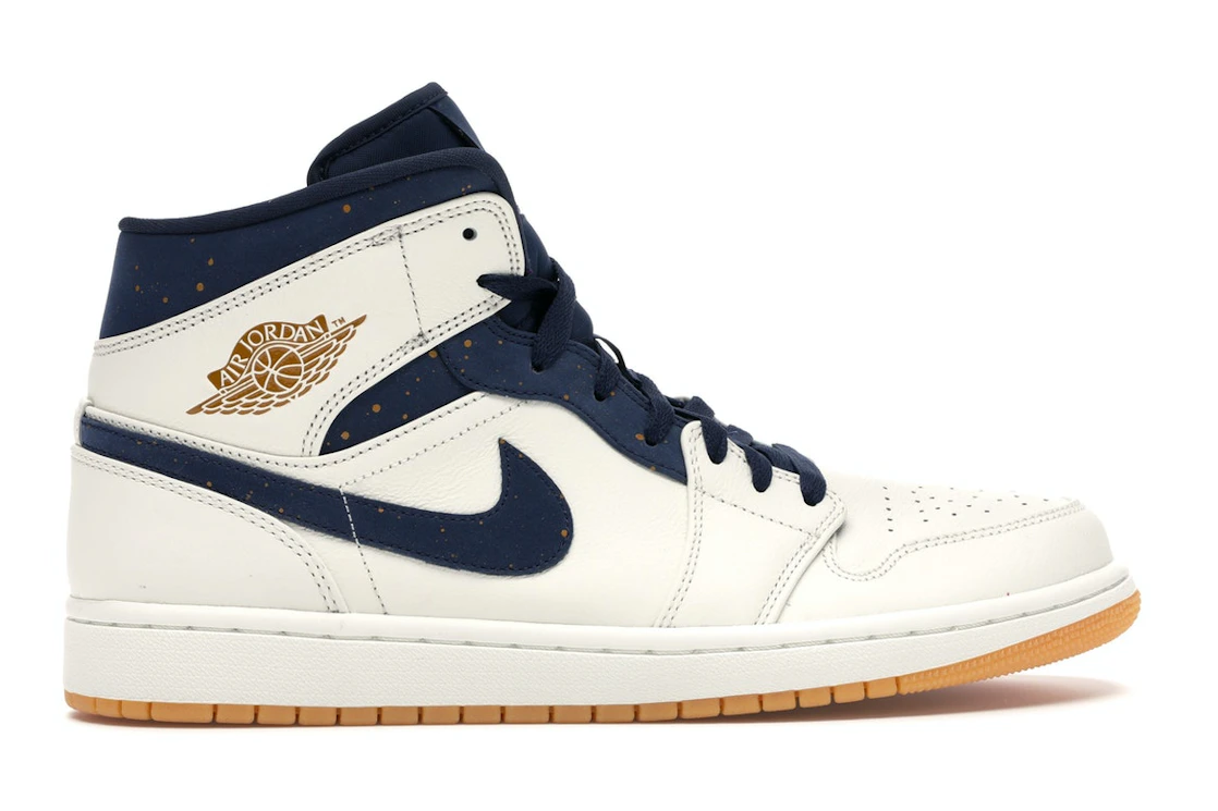 Vue 36 de Jordan 1 Retro Mid Jeter