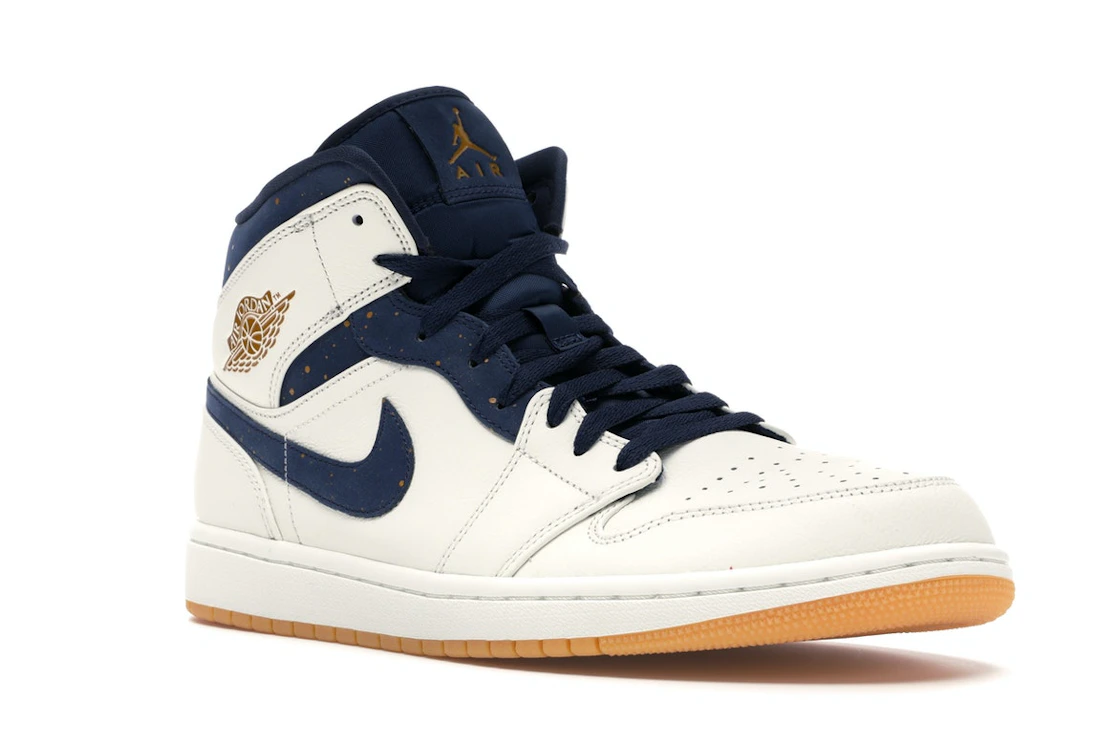 Vue 5 de Jordan 1 Retro Mid Jeter