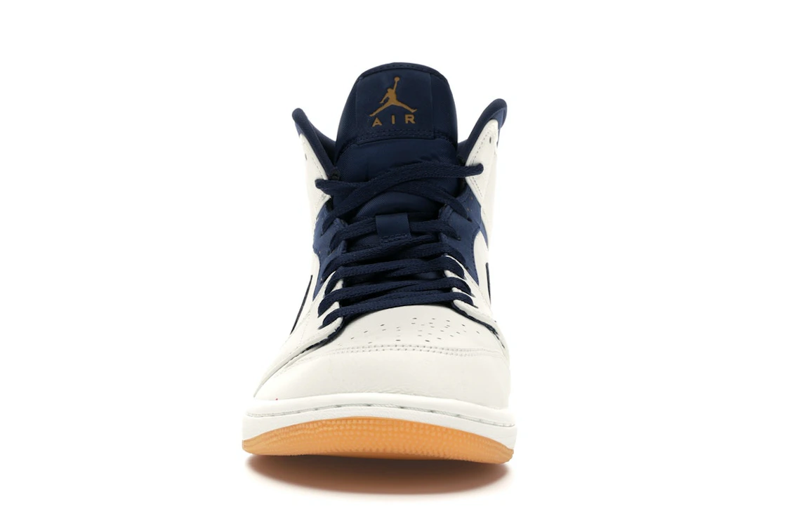 Vue 10 de Jordan 1 Retro Mid Jeter