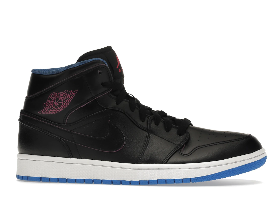 Vue 2 de Jordan 1 Retro Mid Radio Raheem