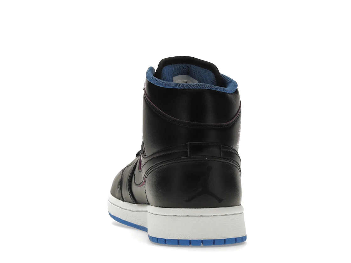 Vue 27 de Jordan 1 Retro Mid Radio Raheem