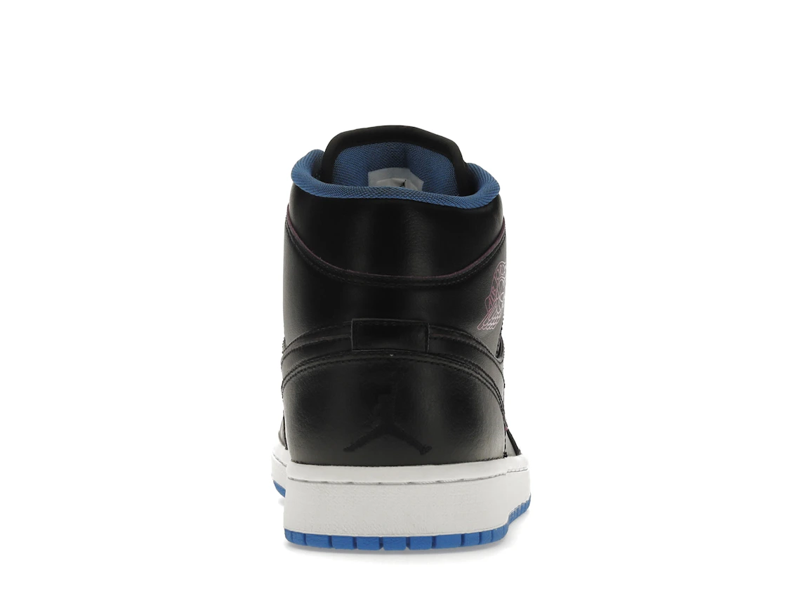 Vue 28 de Jordan 1 Retro Mid Radio Raheem