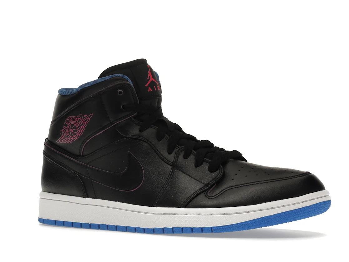 Vue 4 de Jordan 1 Retro Mid Radio Raheem