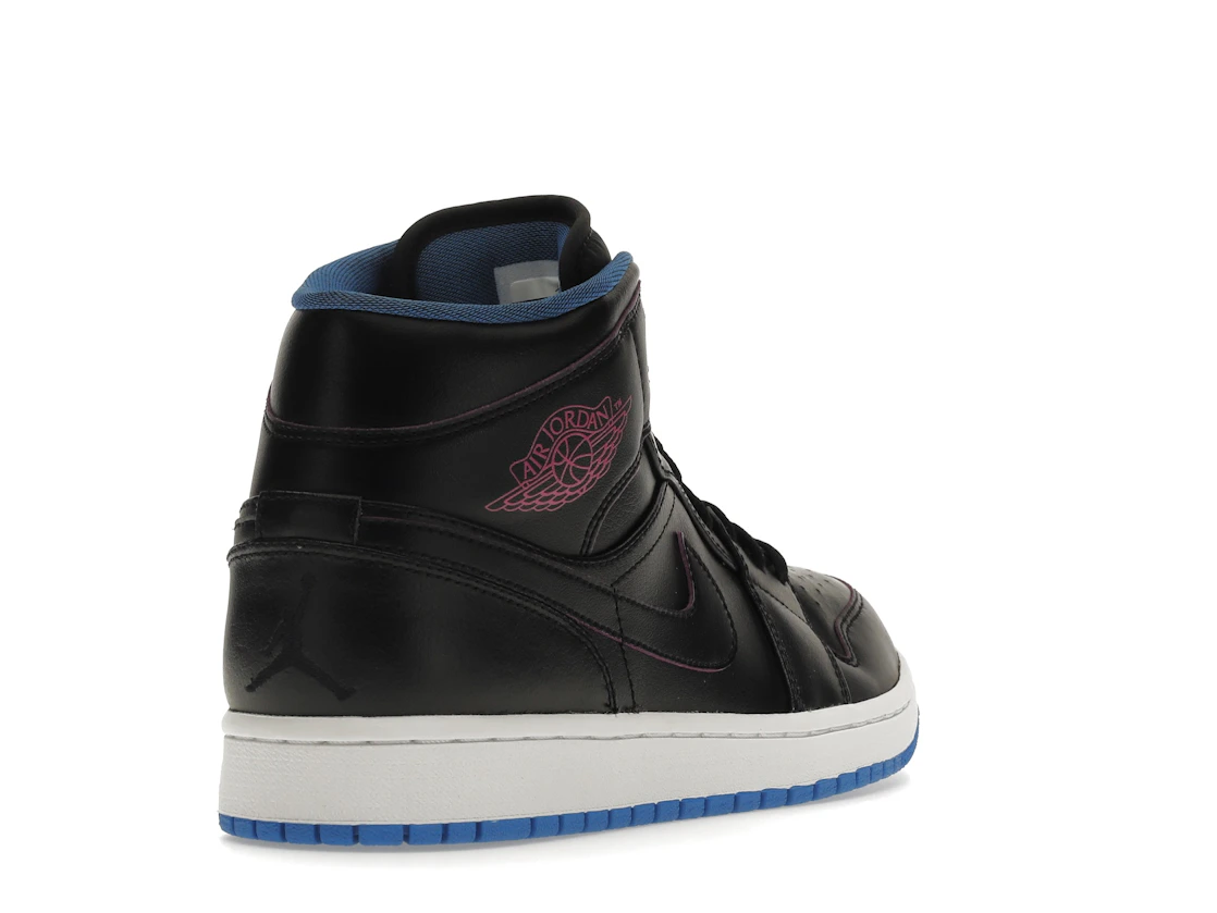 Vue 31 de Jordan 1 Retro Mid Radio Raheem