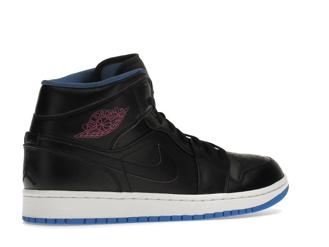 Vue 34 de Jordan 1 Retro Mid Radio Raheem