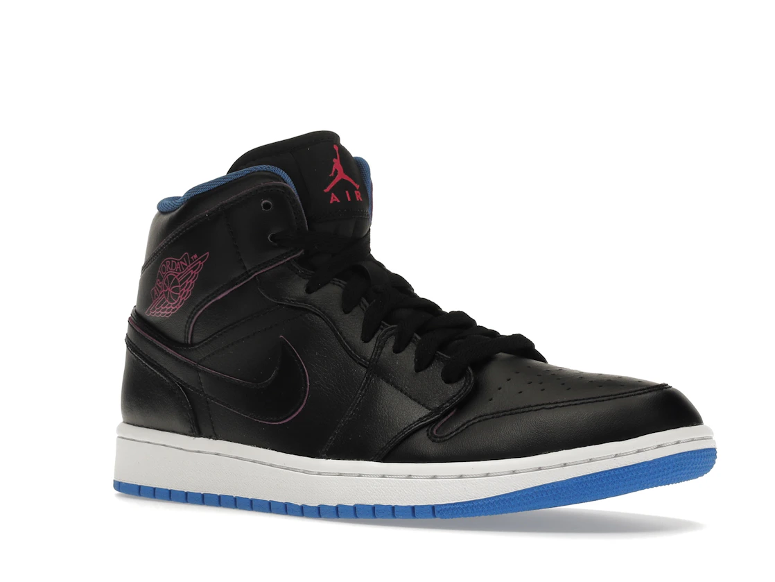 Vue 5 de Jordan 1 Retro Mid Radio Raheem