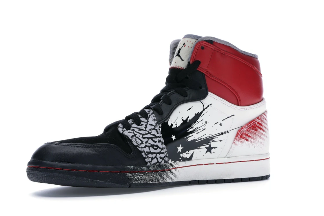 Vue 16 de Jordan 1 Retro Dave White Wings for the Future