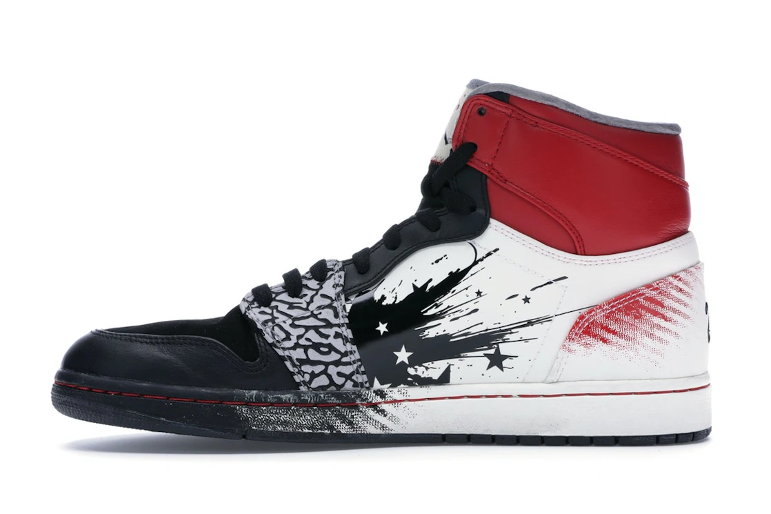 Vue 19 de Jordan 1 Retro Dave White Wings for the Future