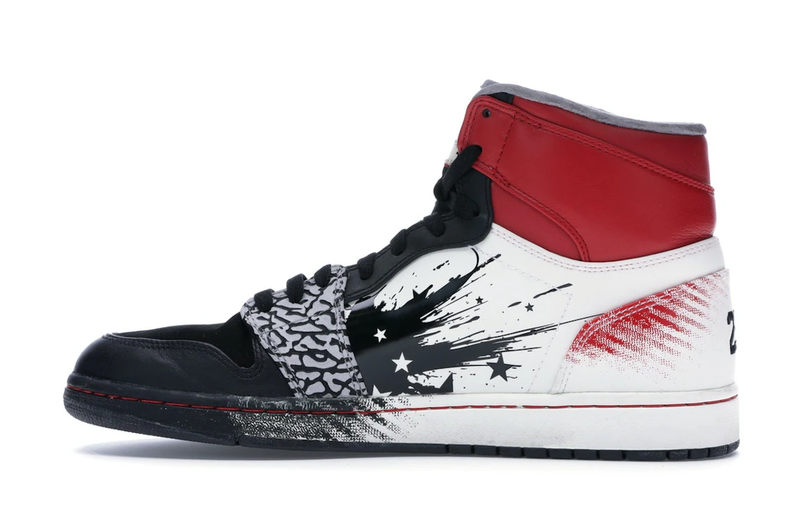 Vue 20 de Jordan 1 Retro Dave White Wings for the Future