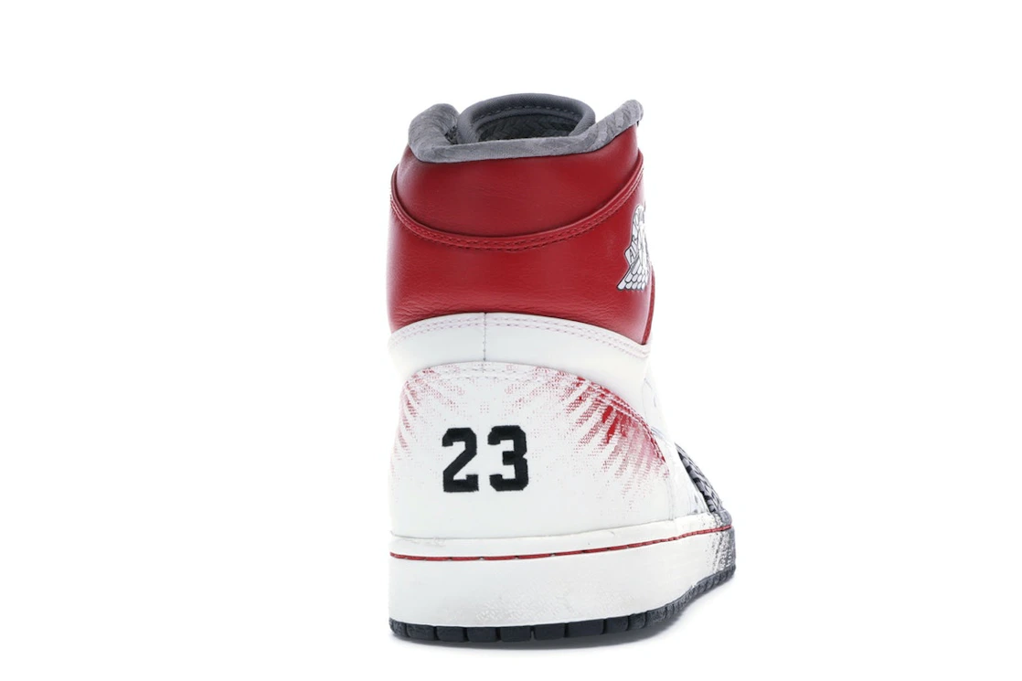 Vue 29 de Jordan 1 Retro Dave White Wings for the Future