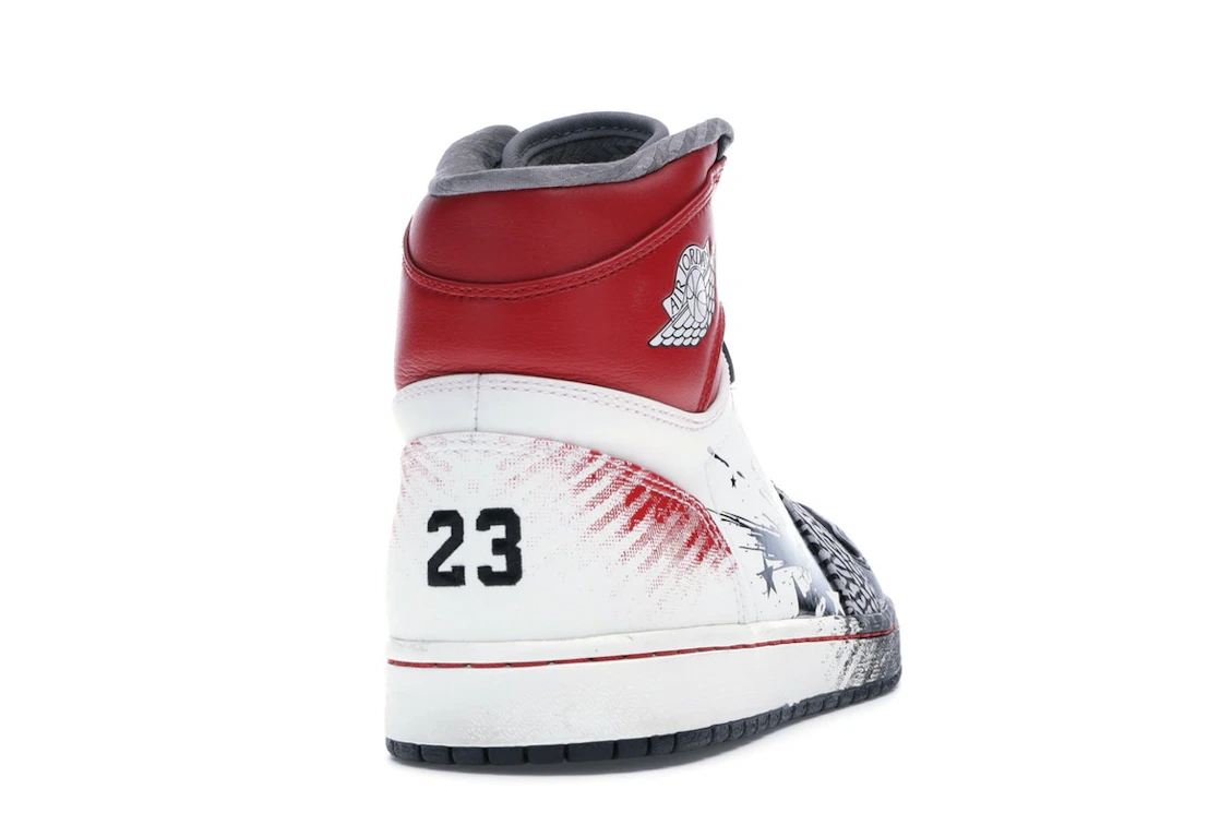 Vue 30 de Jordan 1 Retro Dave White Wings for the Future