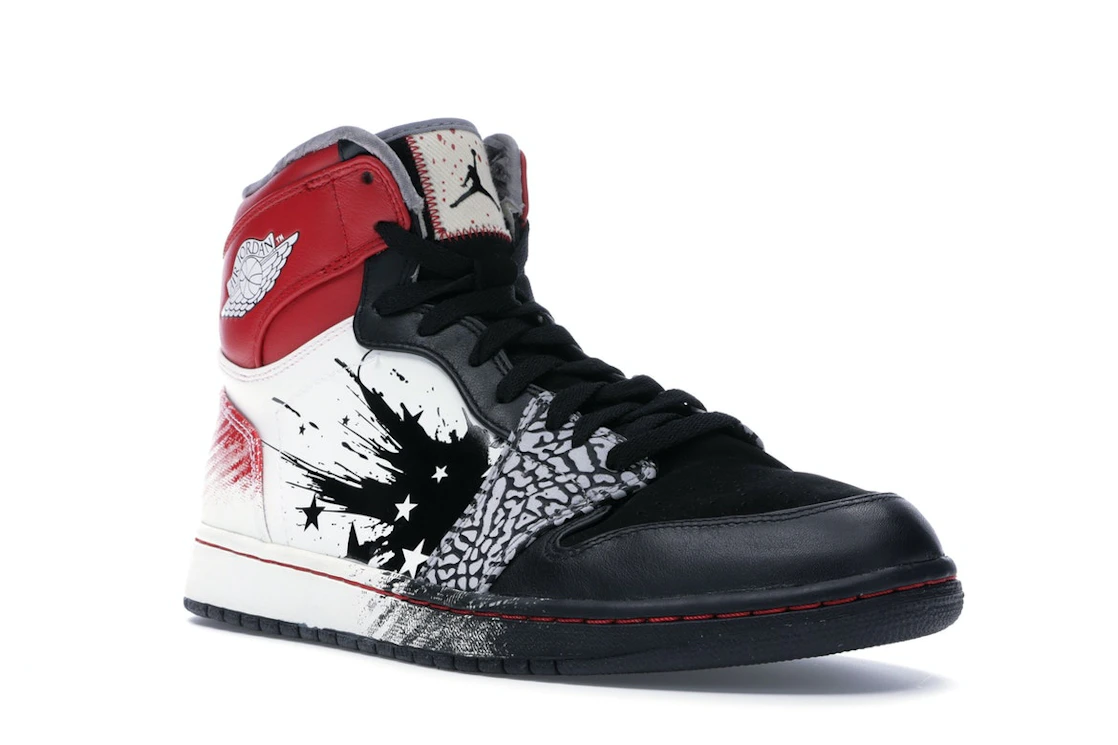 Vue 6 de Jordan 1 Retro Dave White Wings for the Future