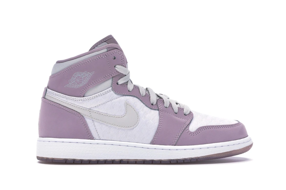 Vue 1 de Jordan 1 Retro Heiress Plum Fog (GS)