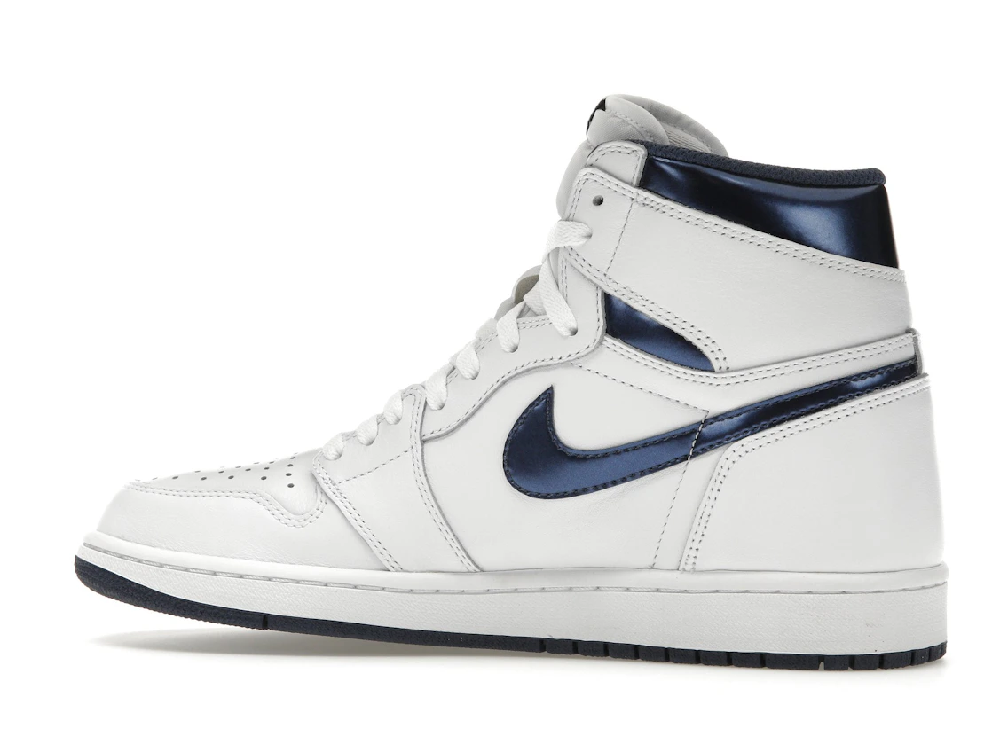 Vue 21 de Jordan 1 Retro Metallic Navy (2016)